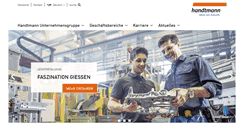 Desktop Screenshot of handtmann.de