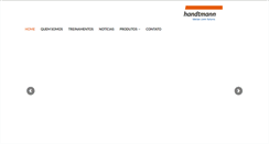 Desktop Screenshot of handtmann.com.br